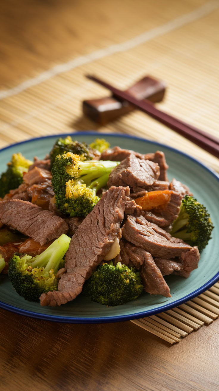 Beef and broccoli stir-fry is a quick and tasty meal that's perfect for busy weeknights. Just toss some tender beef slices with fresh broccoli and a savory sauce for a delicious dish that everyone will love. Serve it over rice or noodles for a satisfying dinner that’s ready in no time!