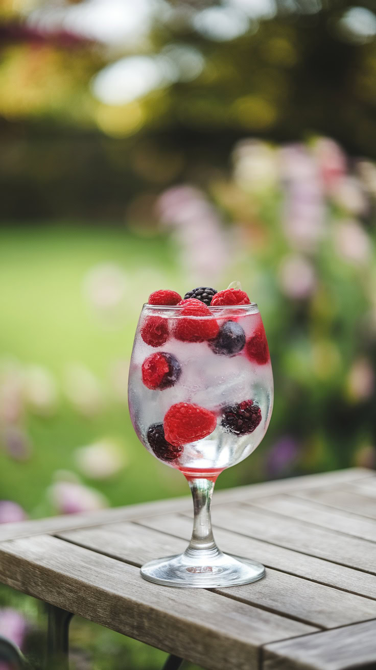 Get ready to sip on something refreshing and fruity with the Berry Blast Vodka Spritzer! This delightful cocktail combines the zing of vodka with the natural sweetness of berries, making it a perfect addition to your girls' night in. It's light, bubbly, and oh-so-delicious, which means it's sure to be a hit with everyone.