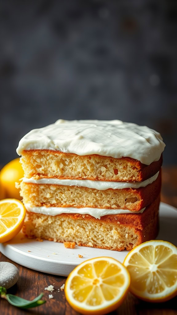 This vegan lemon cake is a delightful treat perfect for spring. It's light, fluffy, and filled with fresh lemon flavor that brightens up any day. For the full recipe, check out this link and get baking!