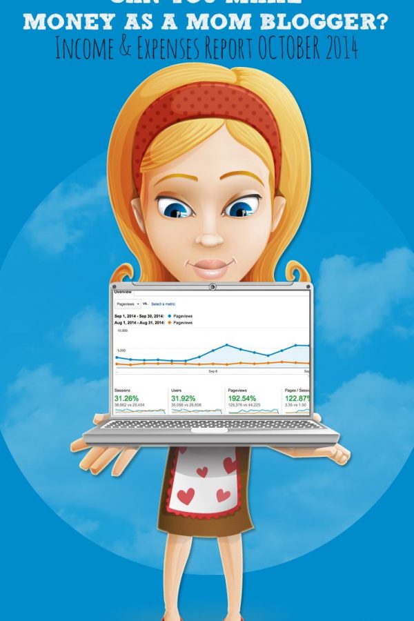 Blogging Income and Expenditure - October 2014