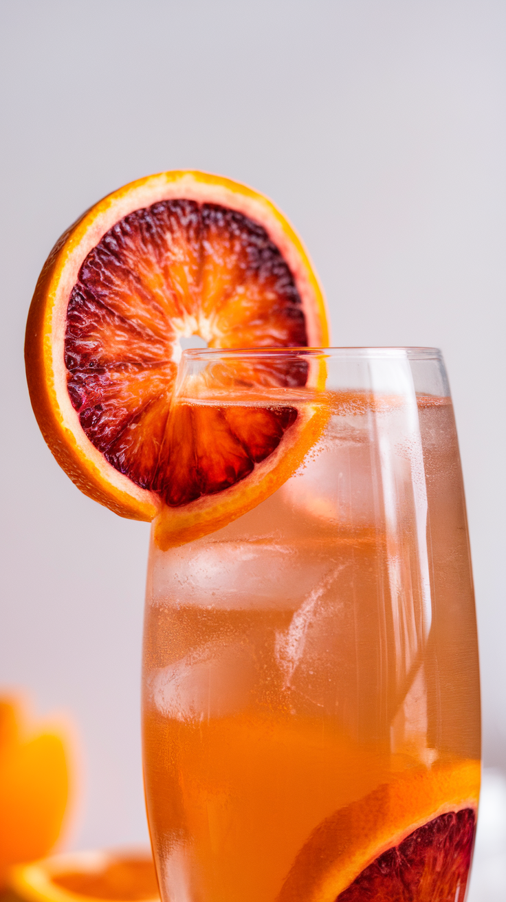 The Blood Orange Mimosa is a delightful twist on the classic brunch cocktail. With its stunning color and refreshing taste, this drink elevates any gathering, whether it be a weekend brunch or a special celebration.