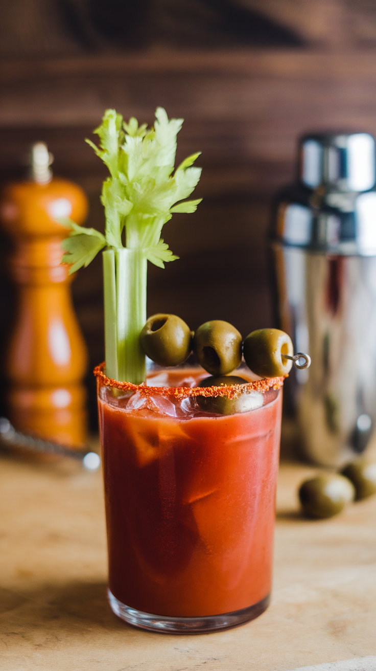 The Bloody Mary is a classic cocktail known for its bold flavors and versatility. This drink is a delightful blend of vodka, tomato juice, and an array of spices and garnishes, making it both savory and refreshing. It’s a favorite for brunch or any time you want a little kick, and it’s surprisingly easy to make.