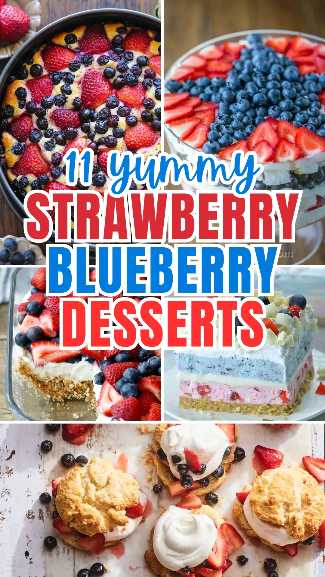 The Best Blueberry and Strawberry Desserts for Your Summer Cookout