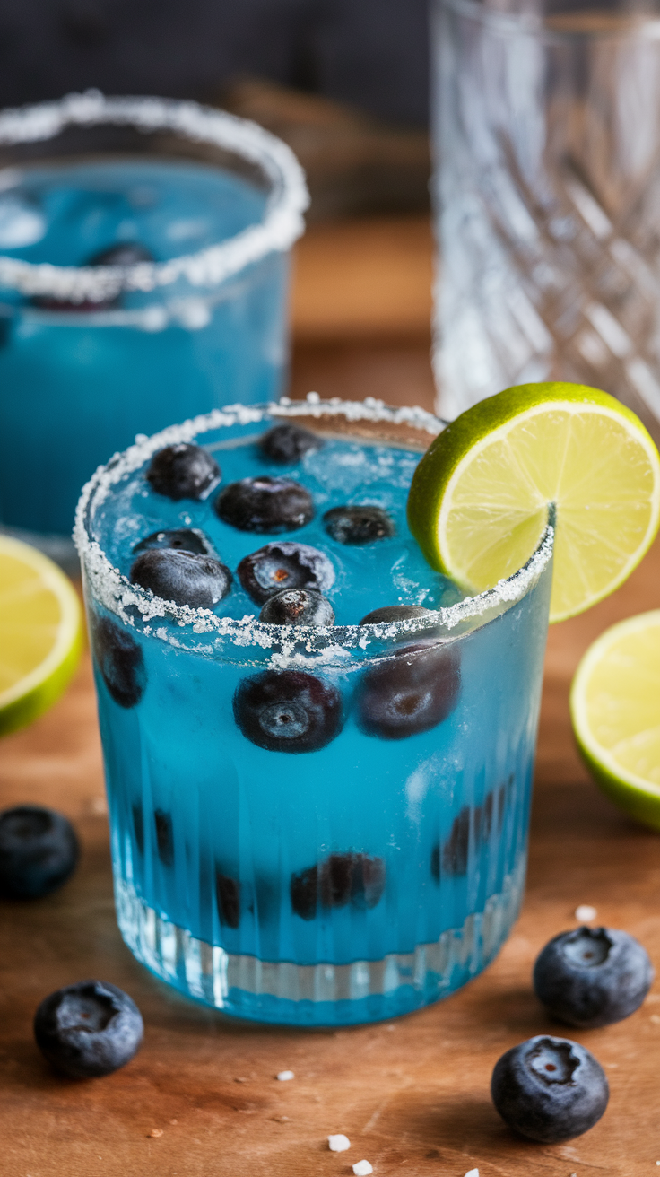 The Blueberry Lime Margarita is a refreshing twist on the classic margarita, perfect for warm days and festive gatherings. With its vibrant color and sweet-tart flavor, it’s an eye-catching drink that’s simple to whip up at home.