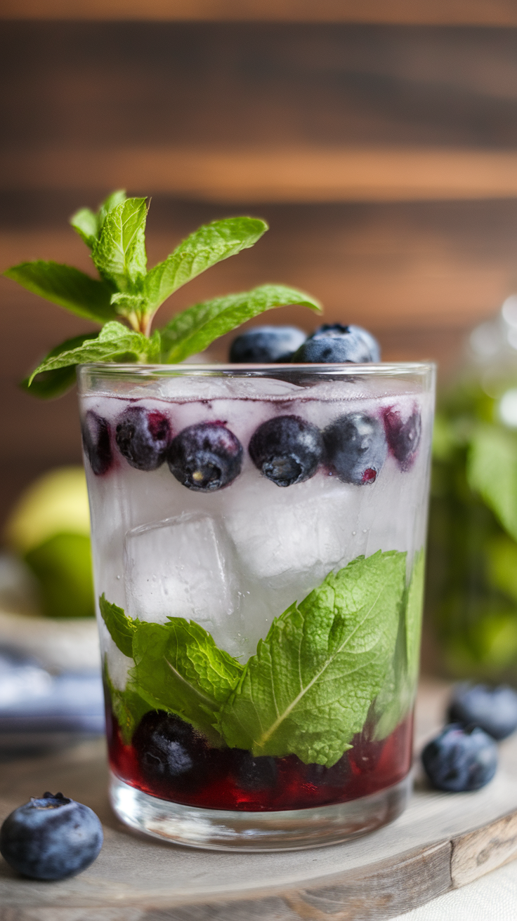 The blueberry mojito is a refreshing twist on the classic cocktail, combining the sweetness of ripe blueberries with the classic mint and lime flavors. This drink is perfect for summer gatherings or a relaxing evening at home. With just a few simple ingredients, it’s incredibly easy to make, allowing you to enjoy a delicious beverage without spending too much time in the kitchen.