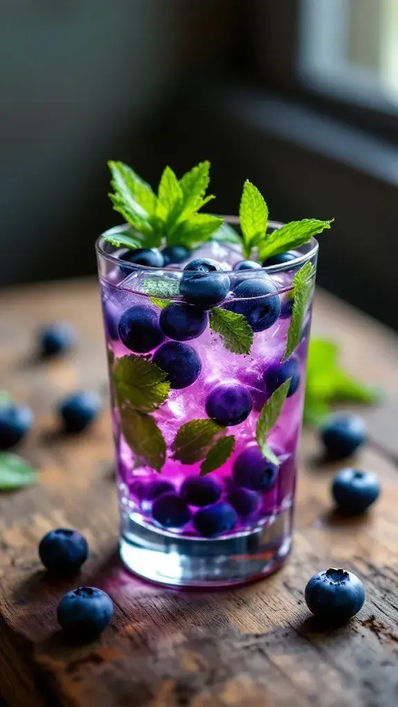 The Blueberry Vodka Smash is a refreshing twist on classic cocktails. With a mix of fresh blueberries, mint, and vodka, itβs perfect for warm days. Just muddle the ingredients, add ice, and enjoy a burst of flavor!