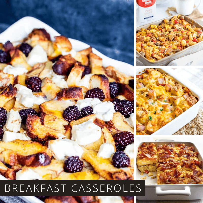 25 Easy Make Ahead Breakfast Casseroles for a Crowd