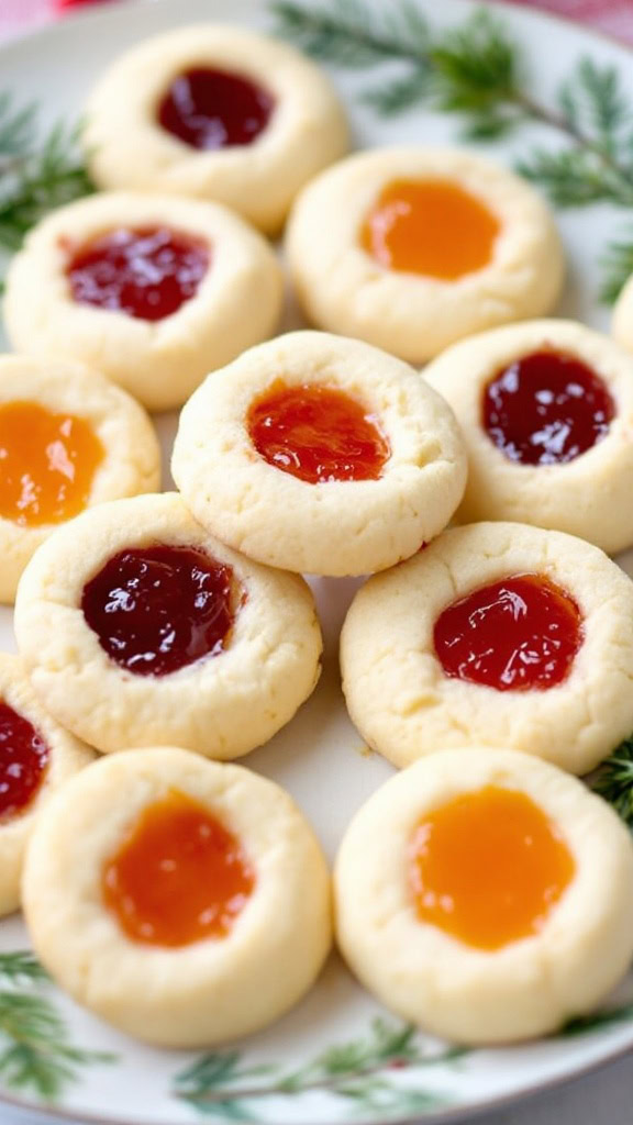 These buttery jam thumbprint cookies are a delightful treat for any occasion. With a soft and crumbly texture, they melt in your mouth, making them hard to resist. For the full recipe, check out Buttery Jam Thumbprint Cookies and bring some sweetness to your day!