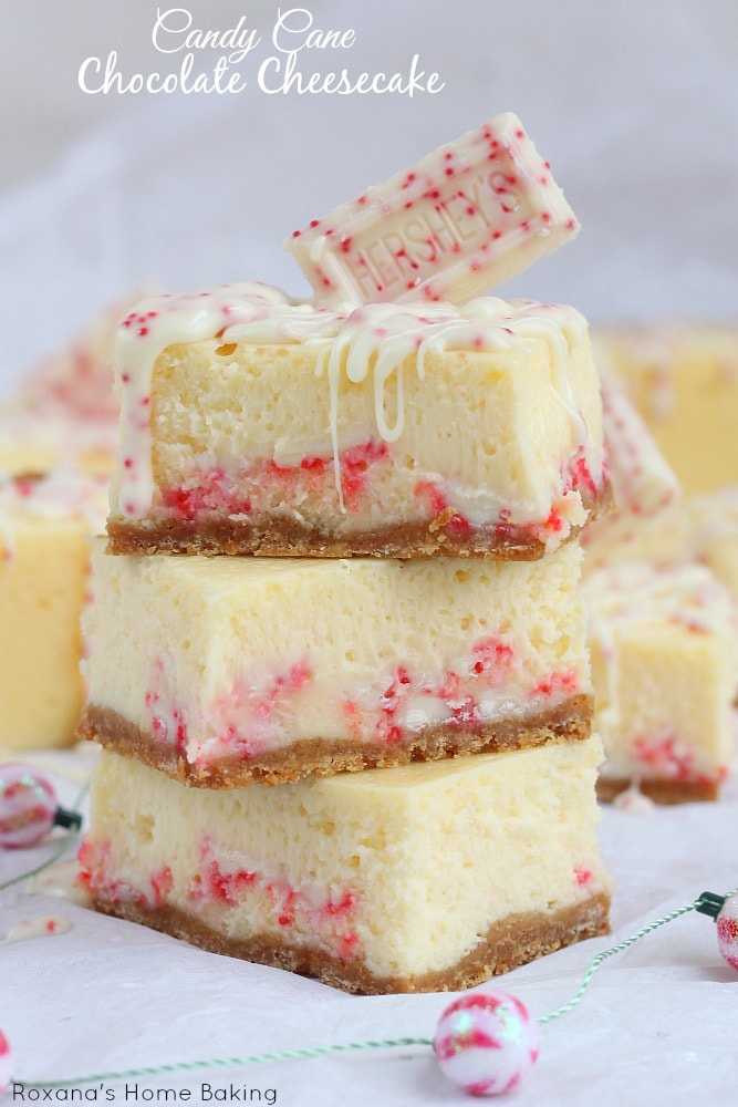 Candy Cane Chocolate Mousse Macaroon Cups