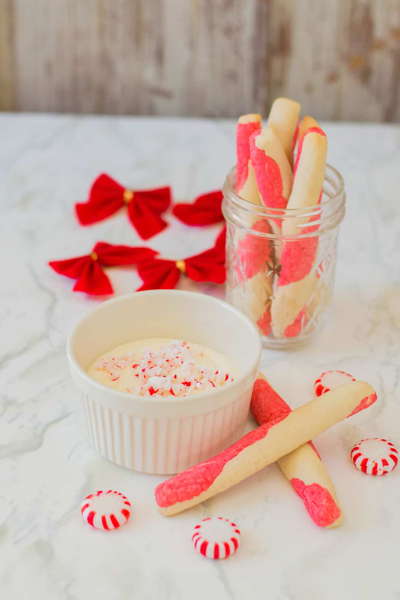 Sweet Candy Cane Cookies
