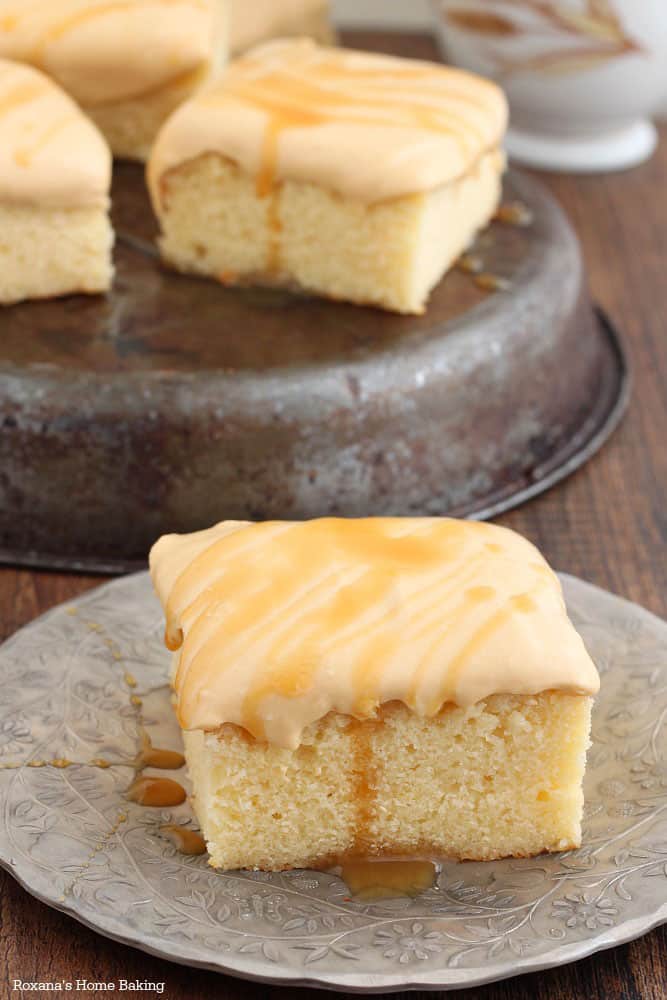 Caramel Yogurt Cake