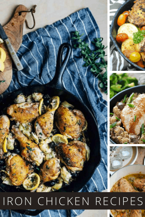 Oh my goodness - beg, steal or borrow a cast iron pan (your granny is sure to have one) because you need these skillet chicken recipes on your meal plan!
