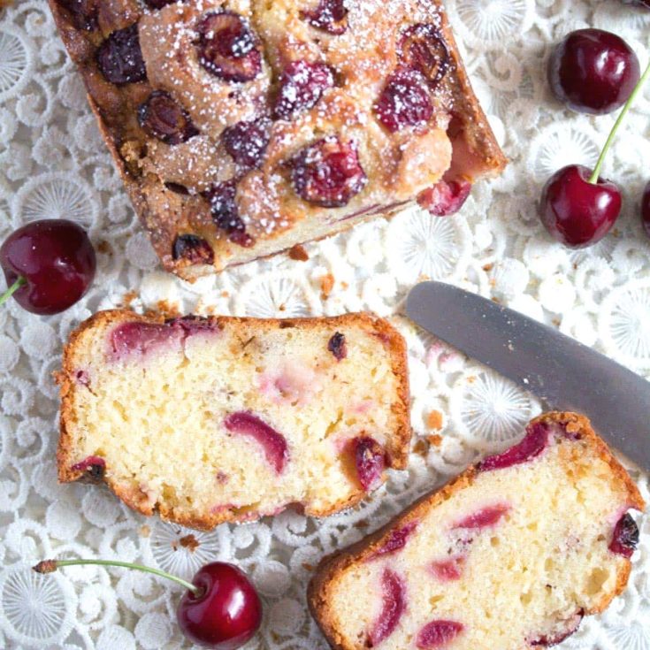 Image for Fresh Cherry Loaf Cake