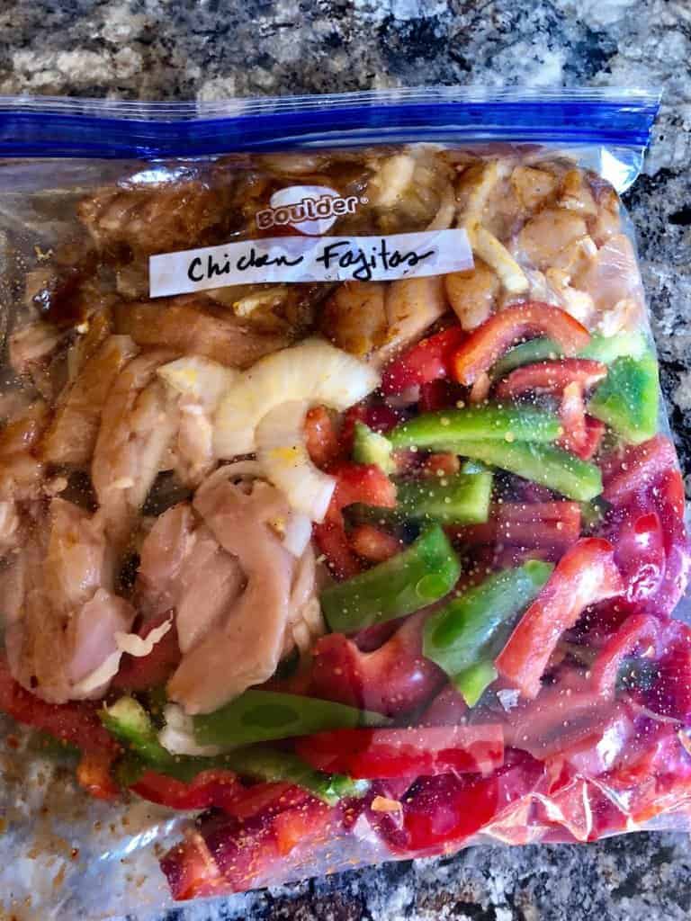 Low Carb Chicken Fajitas – Sheet Pan and Freezer Meal Recipe