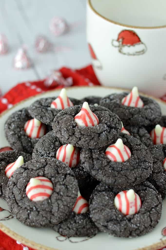 Chocolate Peppermint Blossoms