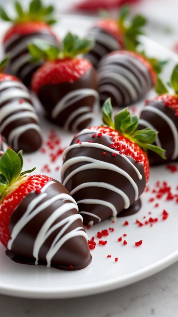 Chocolate covered strawberries are a sweet treat that everyone loves. The combination of juicy strawberries and rich chocolate is simply irresistible. If you're looking to make your own, check out this easy recipe for a delightful dessert!