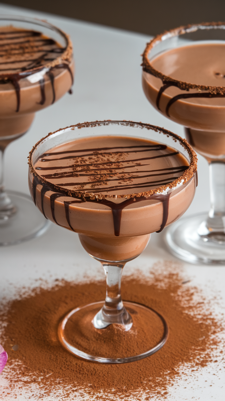 The Chocolate Margarita is a delightful twist on the classic cocktail, combining the rich flavors of chocolate with the refreshing zing of lime. This unique drink is creamy, indulgent, and oh-so-satisfying, making it perfect for dessert lovers looking to elevate their cocktail game.