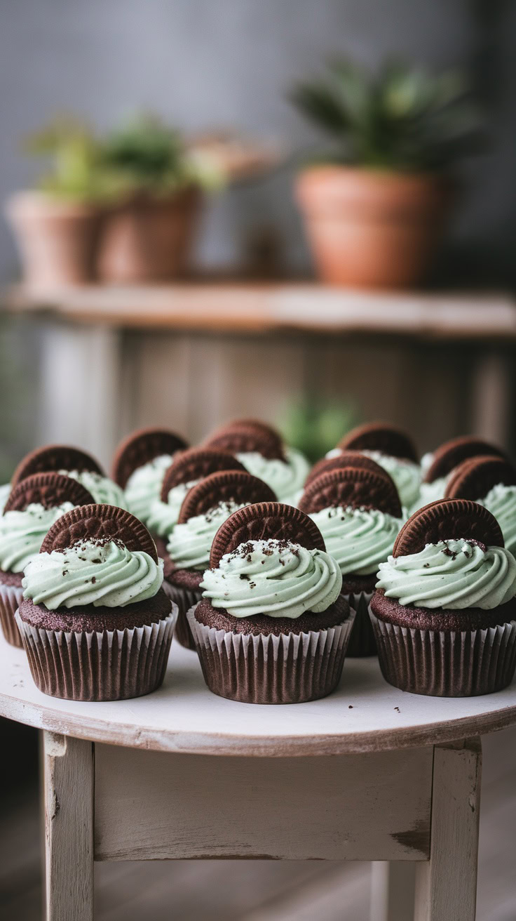 Chocolate mint cupcakes are a crowd pleaser at any bake sale! Topped with a swirl of mint frosting and a classic Thin Mint cookie, these treats are sure to grab attention. Check out this delicious recipe for Chocolate Mint Cupcakes With Thin Mints and make your fundraiser extra special!