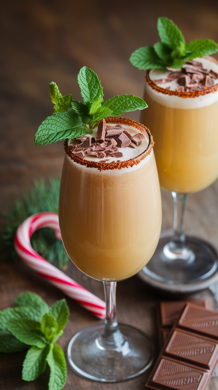 The Chocolate Mint Mimosa is a delightful twist on the classic brunch cocktail, combining the refreshing taste of mint with rich chocolate notes. This drink is perfect for celebrating special occasions or simply enjoying a relaxing afternoon. It balances sweetness and minty freshness, making it a crowd-pleaser for any gathering.