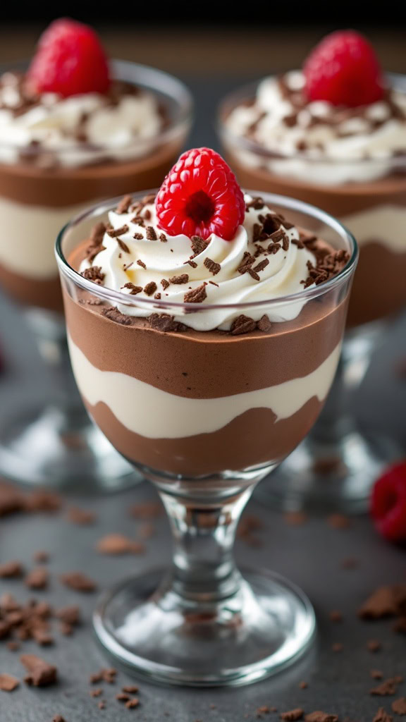 Chocolate mousse trifles are the perfect treat for any occasion. Layers of rich chocolate and creamy goodness come together, making every bite a delight. You can check out the full recipe here!