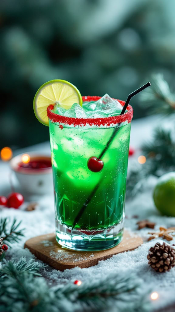 The Christmas Grinch Drink is a festive treat that captures the spirit of the holidays. This vibrant green cocktail is perfect for any Christmas party. It's not just about the color; it's all about the fun flavors that make this drink a crowd-pleaser.