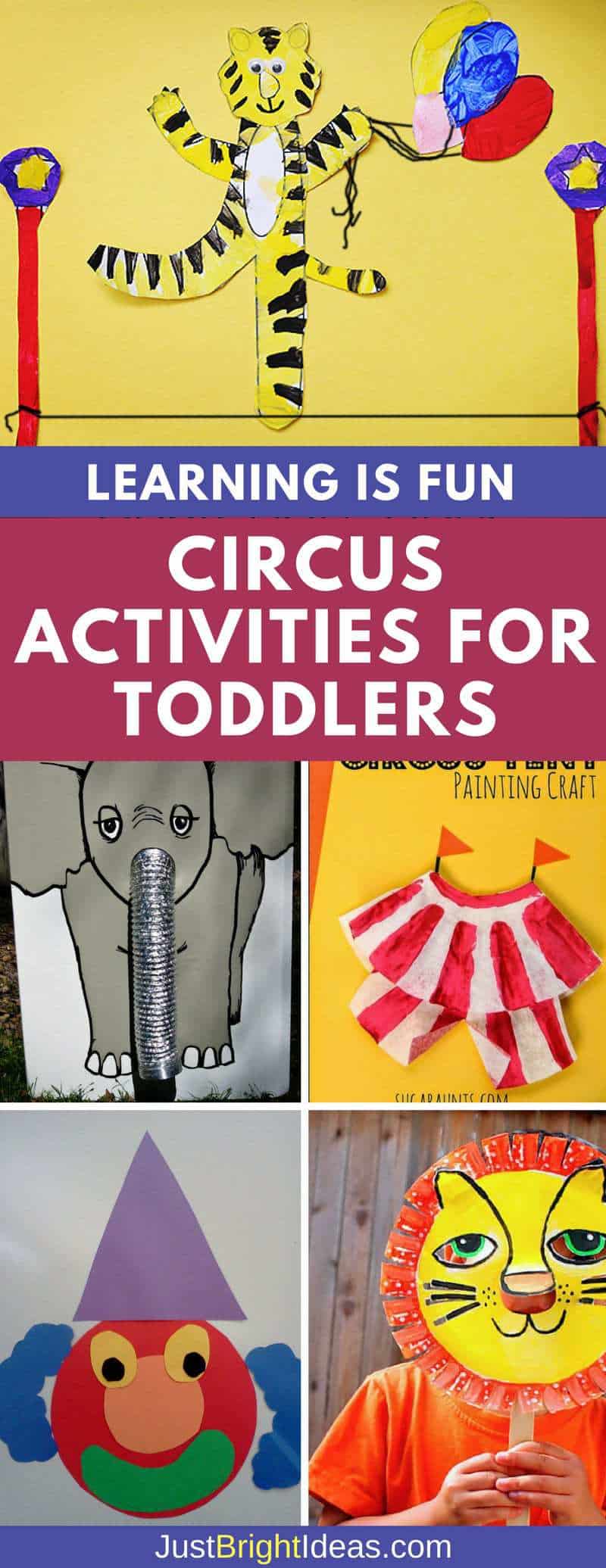 circus activities for toddlers