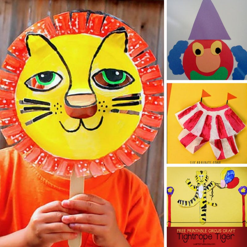 18+ Circus Themed Crafts