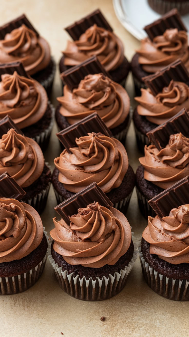 Classic chocolate cupcakes are a crowd-pleaser at any bake sale. Their rich chocolate flavor and soft texture make them irresistible. You can find a great recipe for these delicious treats here!