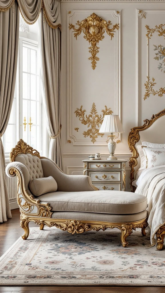 Think curved legs, gilded edges, and elaborate carvings! Rococo furniture is as much about craftsmanship as it is about style, bringing timeless beauty to your space.