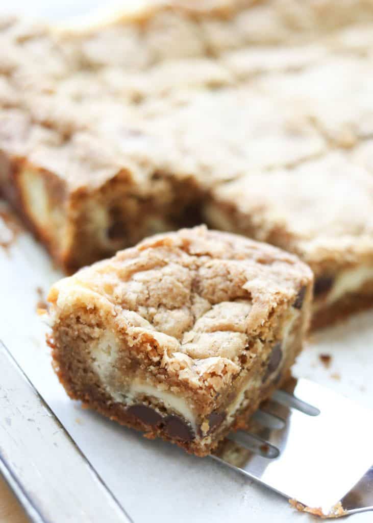 The Best Cheesecake Cookie Bars {traditional and gluten free recipes}