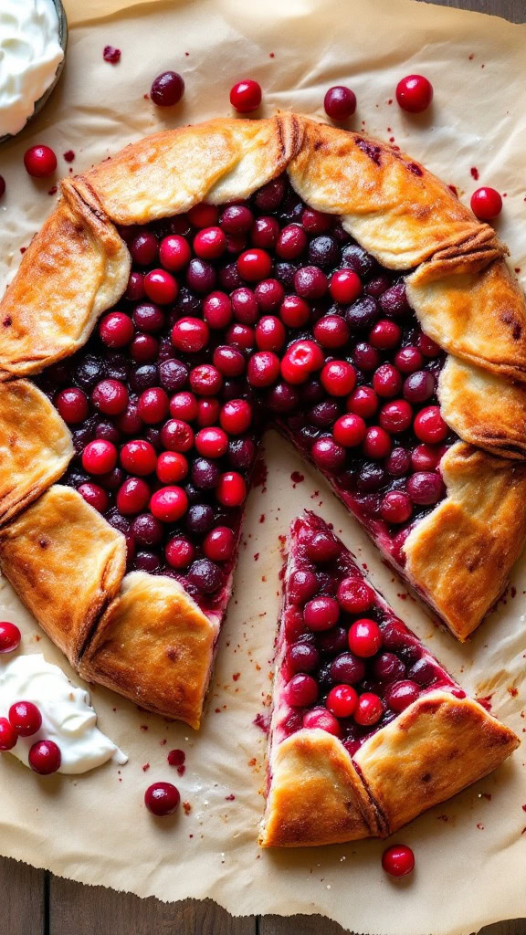 Cranberry galette is a delightful treat that combines the tangy flavor of cranberries with a buttery crust. This rustic dessert is perfect for gatherings or simply to enjoy at home. 