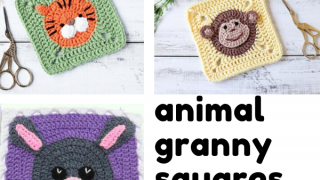 Loving these animal granny squares - so many cute crochet patterns that will make wonderful baby shower gifts