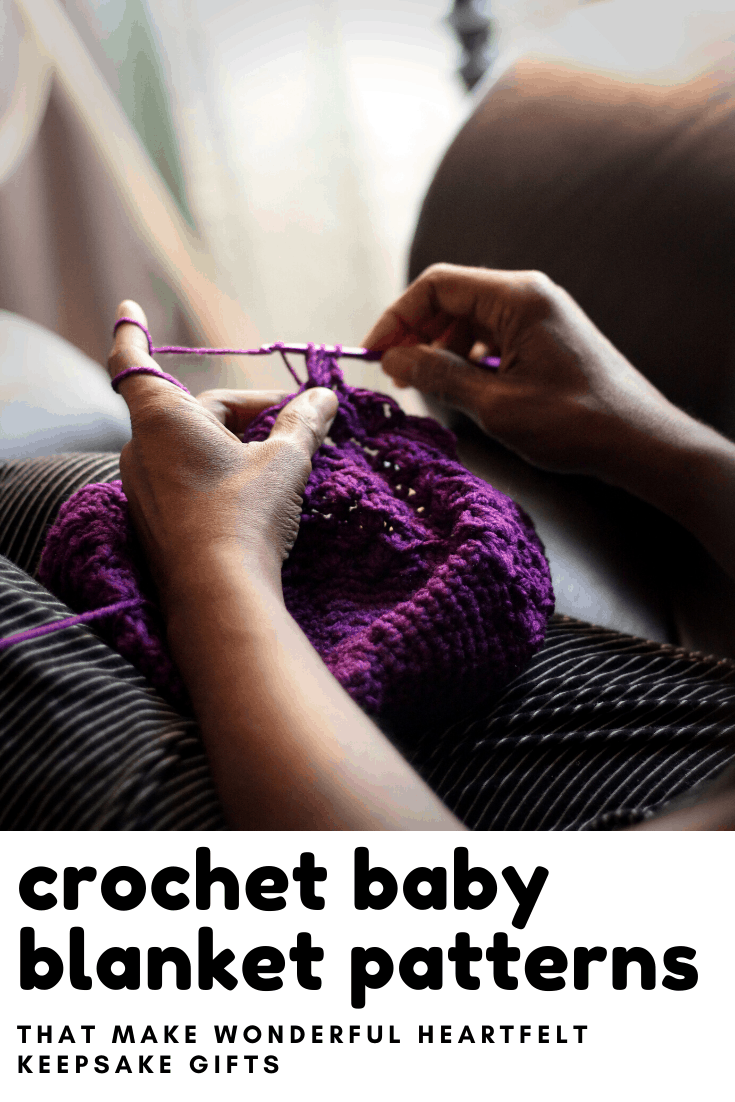 Wow this is a huge collection of gorgeous baby blanket crochet patterns! Perfect for baby showers and pregnant mamas.