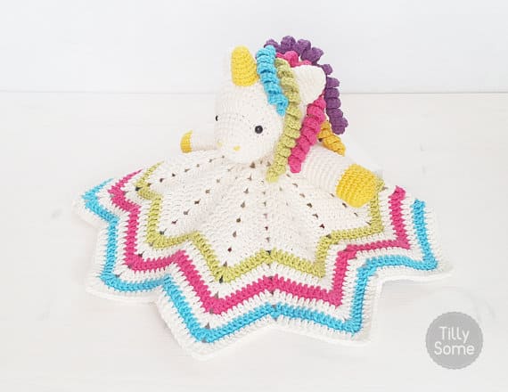 Sweet Unicorn Lovey Pattern