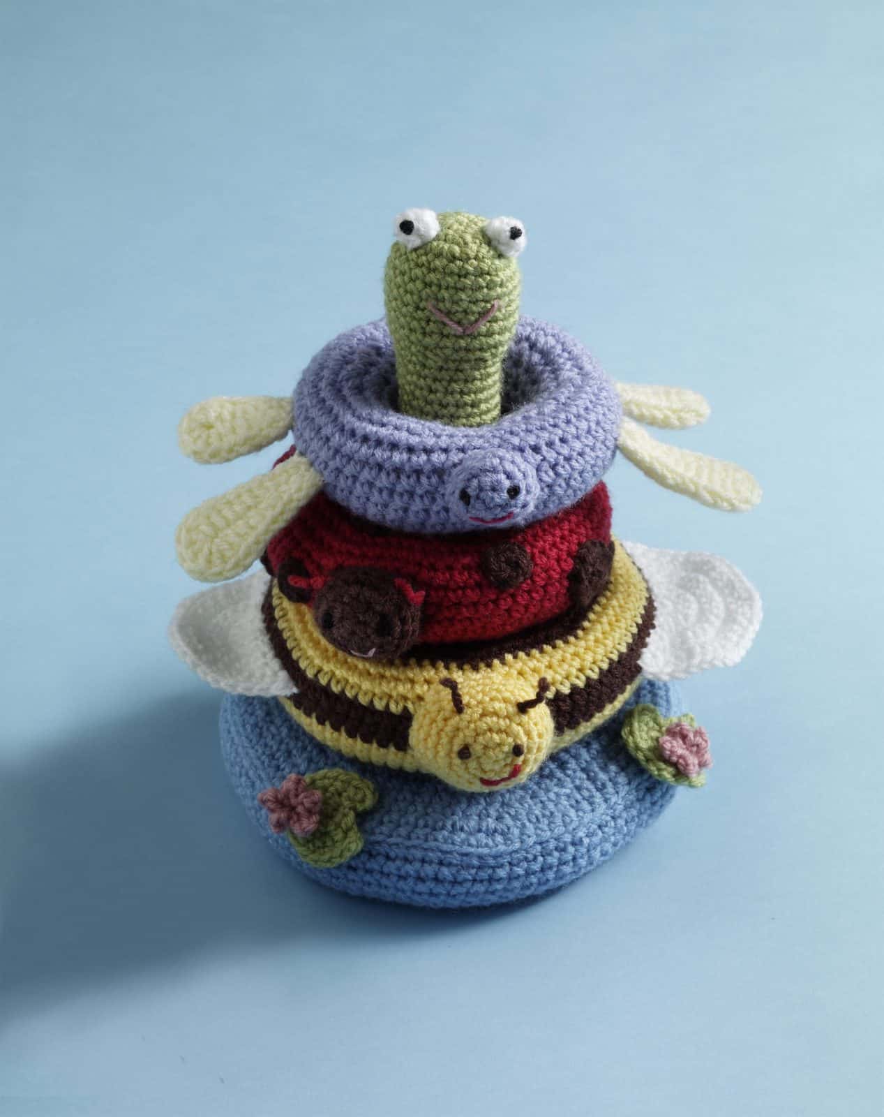 Pond Friends Stacking Toy Pattern