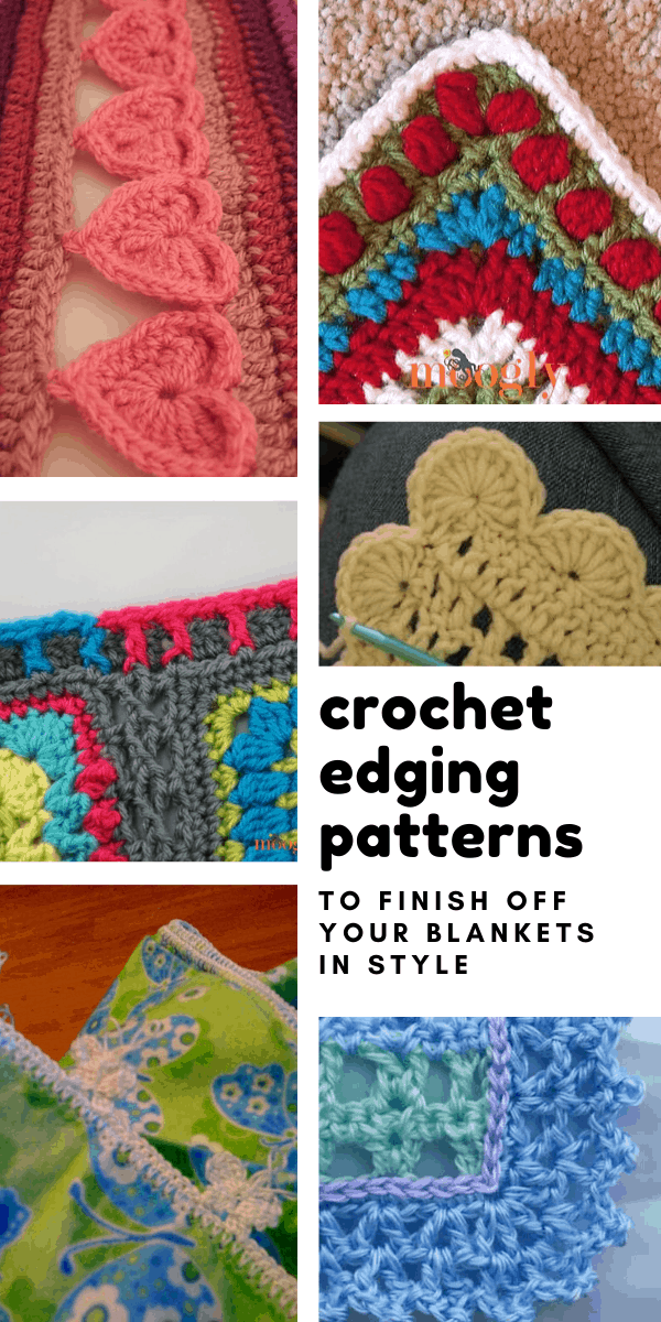 12 Crochet Edging Patterns to Finish Off Your Blankets in Style