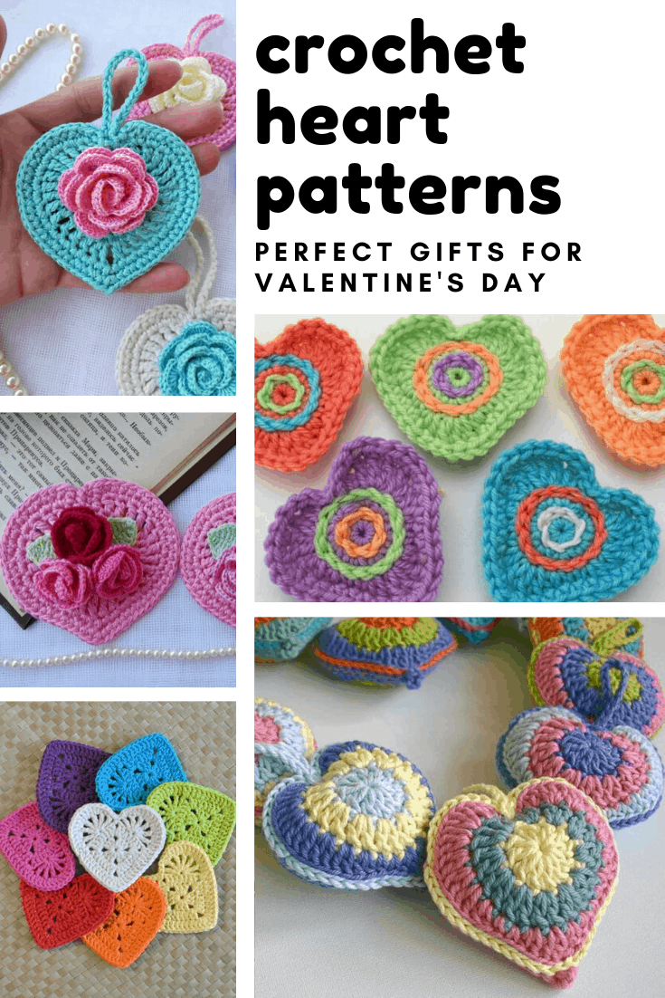 Sweet Heart Crochet Patterns for Valentine’s Day or Any Day!