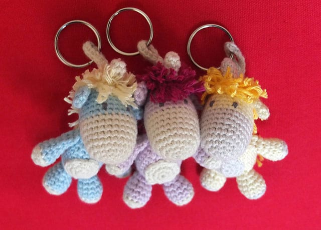 Isa Unicorn Keychain