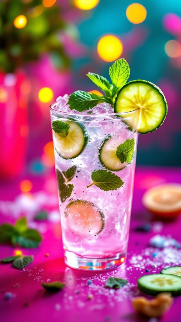 Looking for a refreshing drink that’s perfect for any gathering? The Cucumber Mint Cooler is a delightful blend of crisp cucumber and invigorating mint that will instantly elevate your party vibe. It's light, refreshing, and surprisingly easy to whip up, making it a go-to choice for warm days or festive evenings.