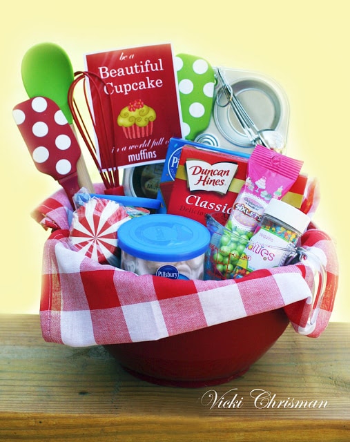 7 Best Baking Gift Baskets ideas  gift baskets, diy gift baskets, raffle  baskets