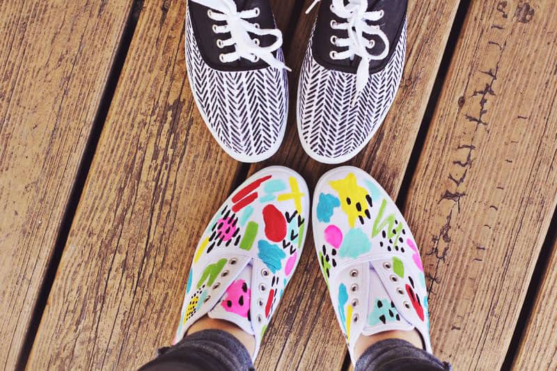 DIY Sneakers for Spring