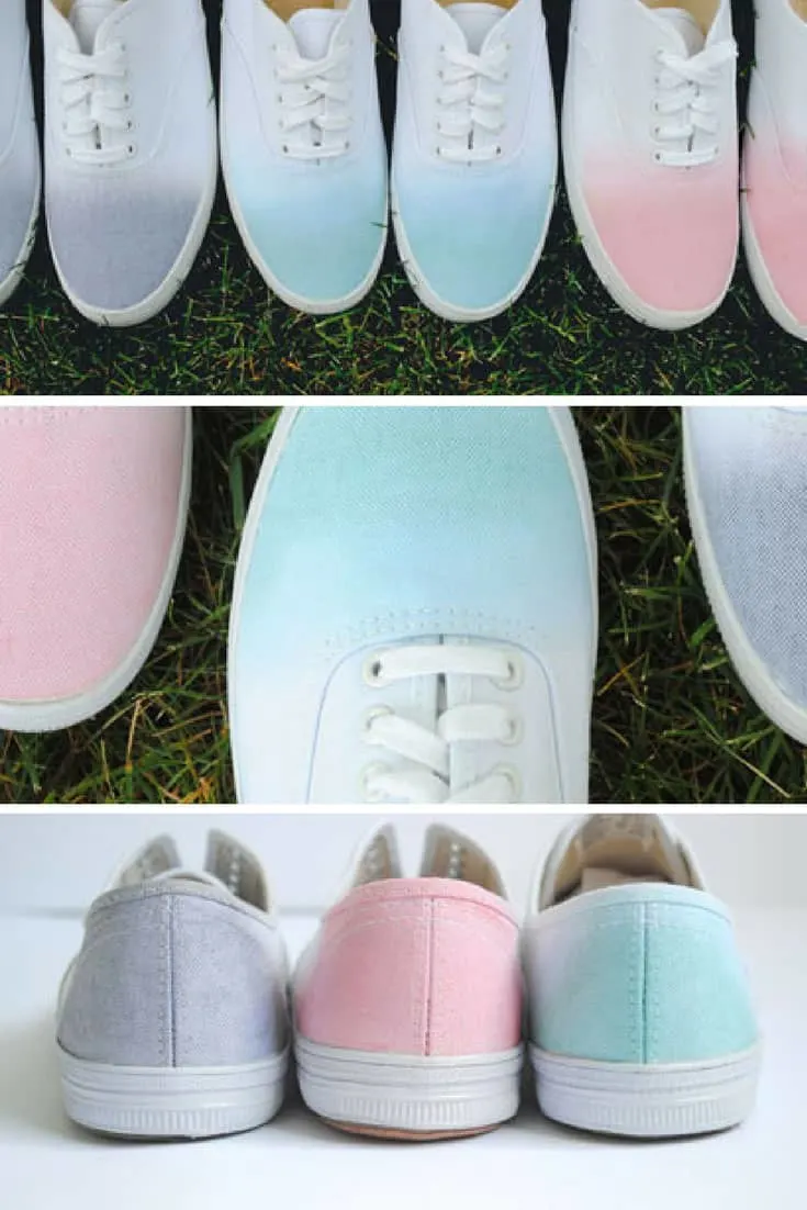 Dip Dyed Sneakers