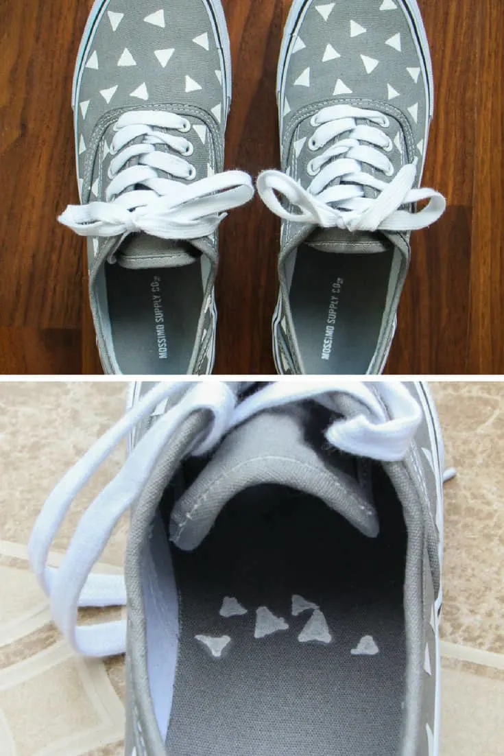 Retro Canvas Shoe Makeover