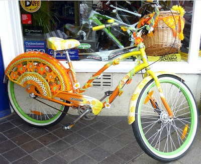 Put a smile on everyone's face by decorating your bike for the Spring. 