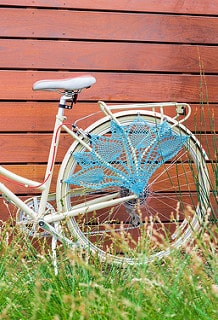 How to Decorate a Bike: Add a skirt guard.