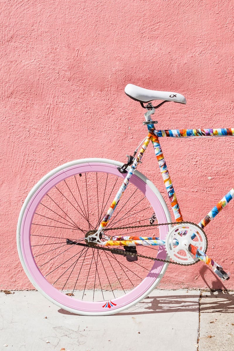 How to Decorate a Bike: Update your frame with this fabric hack