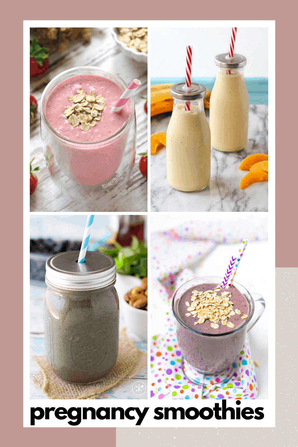 25 + Easy Pregnancy Smoothie Recipes {Perfect for your ...