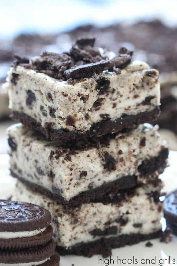 OREO CHEESECAKE BARS