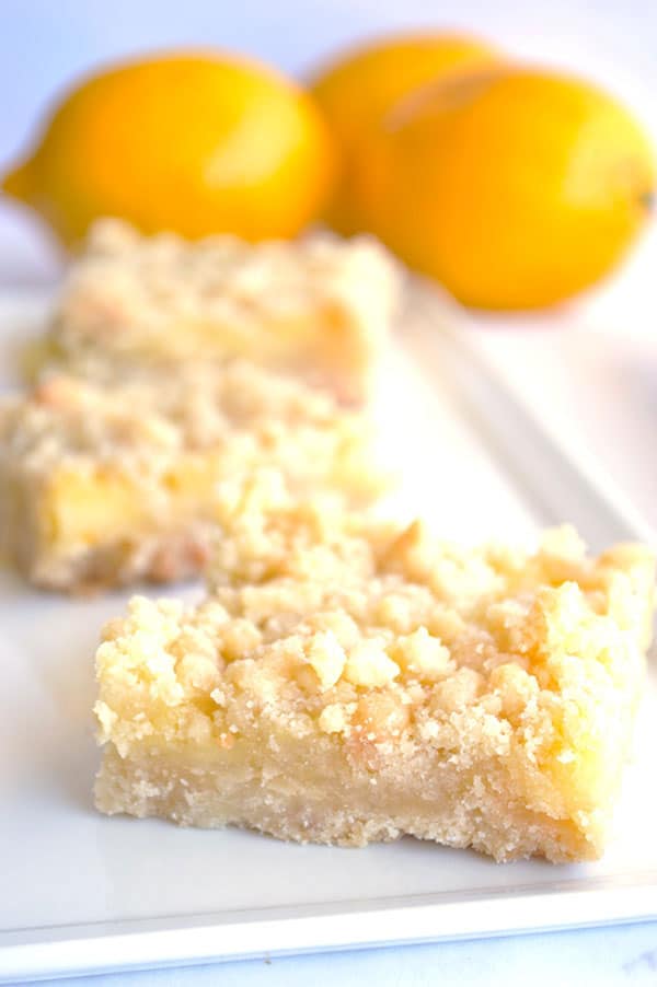 Lemon Crumble Bars