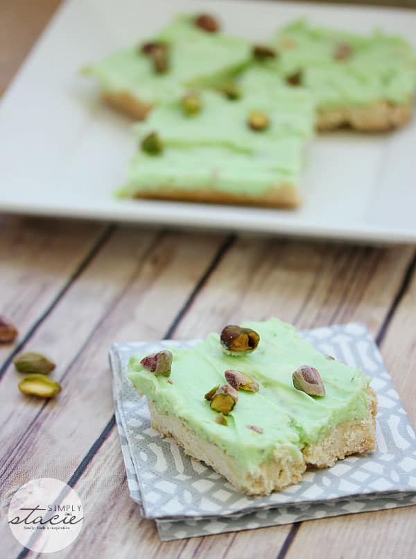 Pistachio Cream Bars